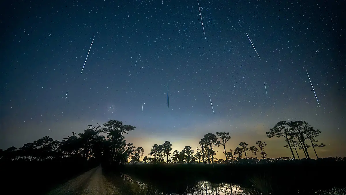 Lluvia de meteoros